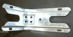 BBQ Grill Metal Corner L Bracket Hardware Replacement Part with Holes Slots