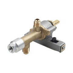 Piezo Ignition Gas Control Valve for Garden Use with Adjustable Flame Settings