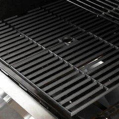 Matte Enamel Cast Iron Cooking Grates Grid 16.5″ 2-Pack Replacement for Kenmore