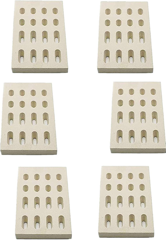 Ceramic Brick Radiant Flame Tamers for Barbeques Galore Grand Turbo Members Mark