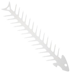 Fishbone Shaped Meat and Vegetable Grill Forks Set Perfect for Picnics