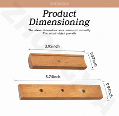 Cherry Wood Replacement Handles for Weber One Touch Grills – 2 Pack