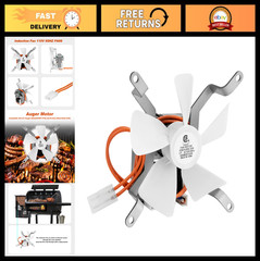 Replacement Induction Fan Kit for Pit Boss Traeger Camp Chef Wood Pellet Grills