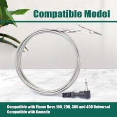 High-Temperature Pit Probe with 90° Plug Works with Flame Boss 100 200