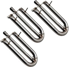 3-Pack Stainless Steel Burner Set for American Outdoor Grill