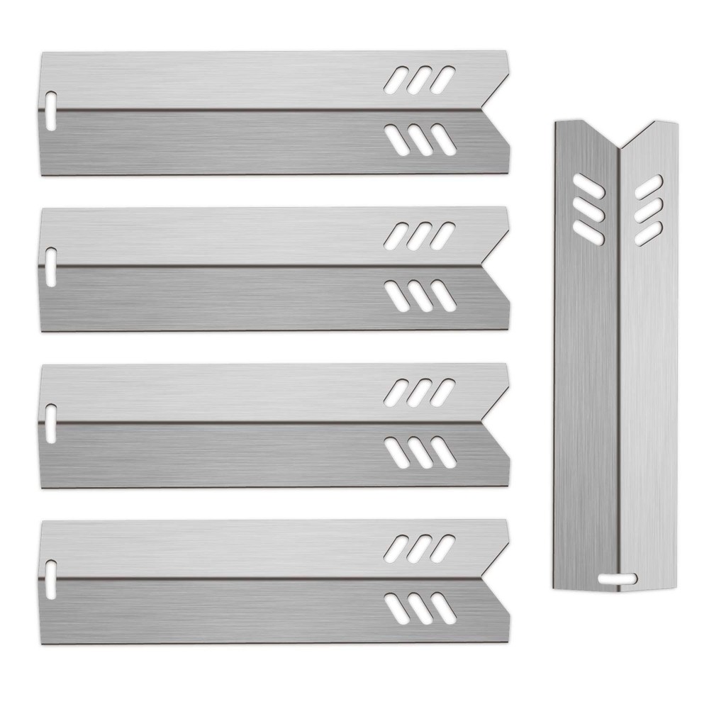 15 Inch Grill Heat Plates Flame Tamers Stainless Steel Replacement Set