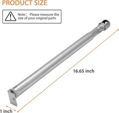 DELSbbq Tube Burner Replacement for Blackstone 36 inch Grill- B036 4-Pack Sta…