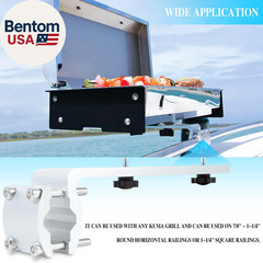 58182 Grill Rail Mount Bracket for Any Kuuma-Style BBQ Grill Replacement for Kuu