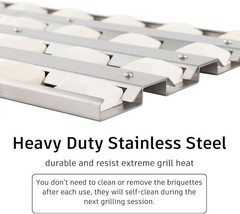 BBQ Tray for Lynx 42”-54” Grills w/ Ceramic Briquettes 19 1/4″ x 12 1/2″