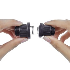 2Pcs AA Battery Push Button Igniter Caps with Spring, Igniter Replacement But…