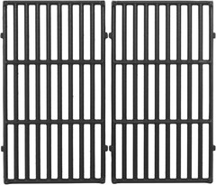 Porcelain Grill Grates for Weber Spirit I/II 200 Series E-210 E-220, 17.5″x10.2″