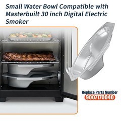 Water Bowl for Masterbuilt 30 Inch Digital Electric Smoker Drip Pan Grease Pan