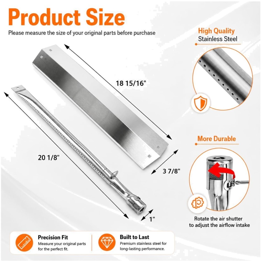 Stainless Steel Replacement Parts for Chargriller 5050 Grill