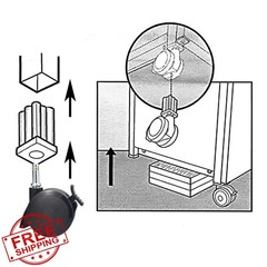 Haiouus 4 Pack 70360 Locking Caster Weber Grill