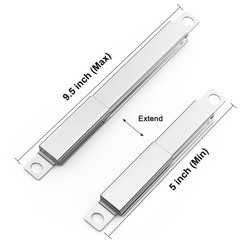 Hisencn 304 Stainless Steel Carryover Tube Replacement for 3 Pack, Pack of 3