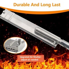 Upgraded Cast Stainless Steel Grill Burner Tubes for Bull BBQ, Lion Premium, …