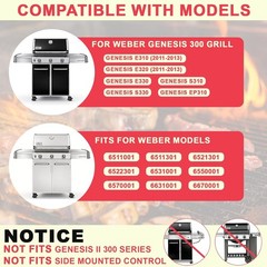 Grill Parts Kit for Weber Genesis 300 330 Series Genesis E330 E310 S310 S330