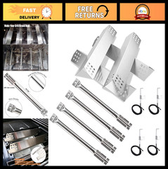 Gas Grill Repair Kit for 1010037, 1010048 Models – Stainless Steel Burners & Hea