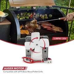 Auger Motor Replacement 2.0RPM Pit Boss Wood Pellet Grills – Black