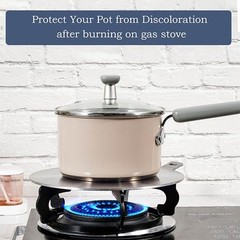 9.45 inch Heat Diffuser, Stainless Steel Induction Cooktop Plate for Electric…