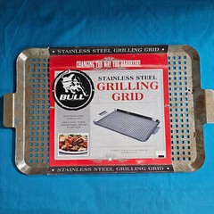 Bull Vineyard Stainless Steel Grill Grid, 17″x11″