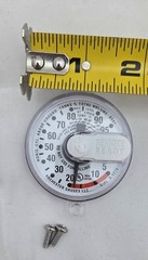 Lot of 5 Screw In Propane Horizontal Tank Sight Gauge Dial Remote Ready W/Screws