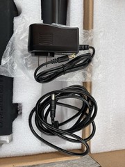 NEW Breeo Rotisserie Kit Complete Motor Battery Charger Spit Rod Open Box