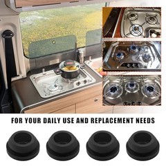 RV Stove Top Grommets, RV Stove Top Range Grate Grommet Kits, Round RV 4 PCS