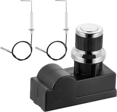 Gas Grill Igniter Kit for -Burner – 2 Outlet AA Battery-Powered Electronic Ig…