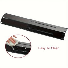 4 Pack Stainless Steel Adjustable Heat Plates Replacement for Gas Grill Burners