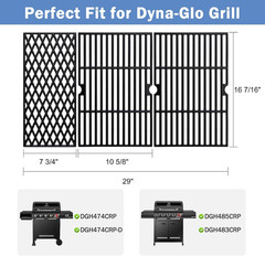 DGH474CRP Replacement Parts for Dyna Glo 5 Burner DGH474CRP, DGH485CRP, DGH483CR