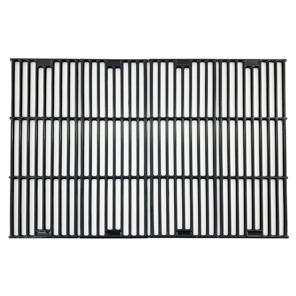 Parts DC114 (4-pack) 19.75″ Porcelain Coated Cast Iron Grill Cooking Grates f…