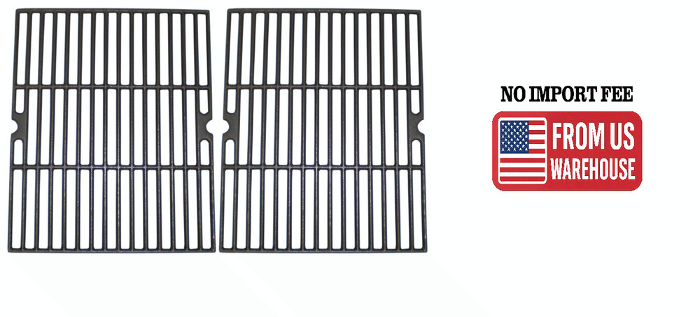 Dyna-Glo Porcelain Cast Iron Cooking Grate Set, Set of 2 cooking grates