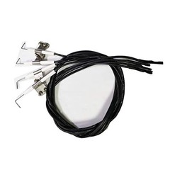 Durable Igniter Kit Ceramic Electrode with 4 Electrodes for Charbroil & Nexgrill