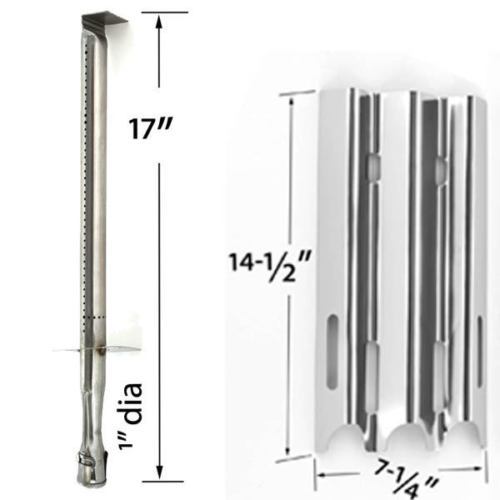 Jenn Air JA580, JA460, JA461, JA461P, JA480, Heat Shield & Gril Burner Kit