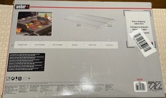 Genuine Weber 7639 Stainless Steel Cooking Grates Spirit 300 Genesis OEM NEW