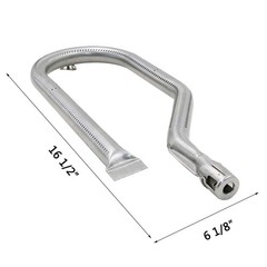 Hisencn Stainless Steel Gas Grill Burner Replacement, BBQ Tube SS