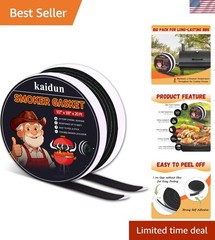 Versatile 2 Pack Smoker Gasket Replacement – Fits Most Grills, Easy to Install
