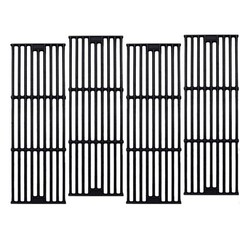 C6505A(4-Pack) 19 3/4″ Cast Iron Cooking Grid Grates for Chargriller 2121, 21…