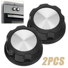  2x Kitchen Timer Knobs Switch Button Cooker Accessory Air Fryer Replacement
