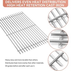 7638 7639 Grill Grates for Weber Spirit I II 300 Series E310 E320 E330 S310 S…