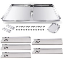 Adjustable 24”-30” Grill Drip Pan Kits for Dyna Glo DGF493BNP, DGF510SBP, B…