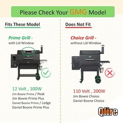 12V 80W Igniter Replacement Parts Compatible with Green Mountain Grills Jim B…