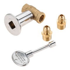 Propane Fire Pit Valve Control System Kit 1/2″ Air Mixer Valve 5Ft Fonnect Hose