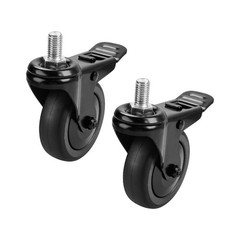 Outdoor Cooking 3 Inch Locking Caster Locking Wheel Kit Withstands Outdoor Use