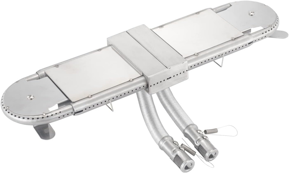 Universal Grill Replacement BBQ Adjustable Bar Burner Oblong Tube Burner