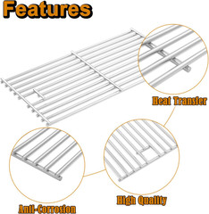 16517 Grill Grates Replacement Parts for Bull Grill Parts 5 Burner Brahma 30 Inc