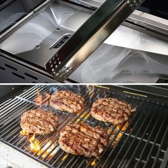 Grill Divider Plates 4 Pack 14 6 Inches for Nexgrill Models For 7200697