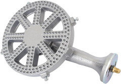 COOKAMP Cast Iron Propane Burner Head with Brass Fitting Orifice (SH16-DIY Burne