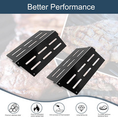 Heat Deflectors for Weber Genesis 300 Series Grills with Front Control Knob, Gen